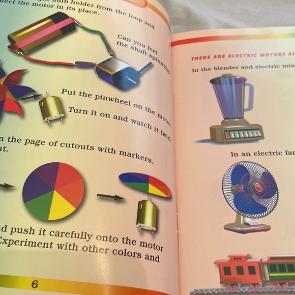 ScienceWiz Electricity 18 Projects Kids Educational Science Book & Activity - Picture 5 of 7